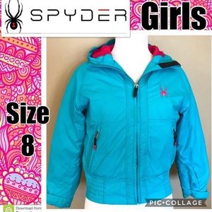 Girls spyder ski jacket size 8